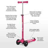 Micro scooters Maxi Micro Deluxe Pink