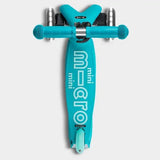 Micro Scooters Mini Micro Foldable LED In Aqua