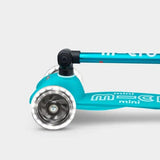 Micro Scooters Mini Micro Foldable LED In Aqua