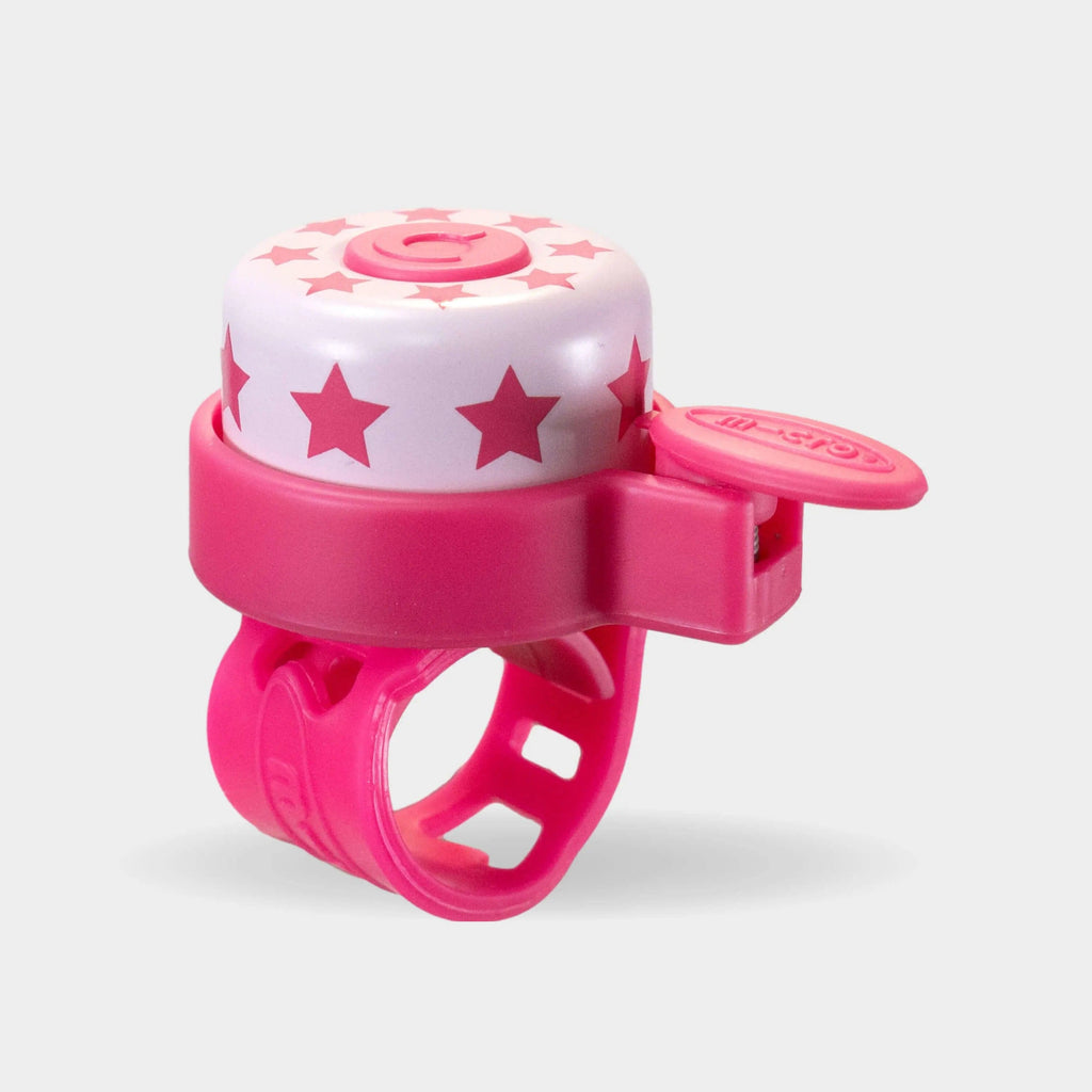 Micro Scooter Bike Bell in Pink Star