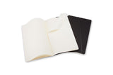 Moleskine Cahier Journals Large Ruled Black