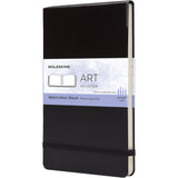 Moleskine Watercolour Album Art Collection, Large 13x21cm, Black