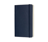 Moleskine Notebook Pocket Plain Sapphire Blue Soft Cover