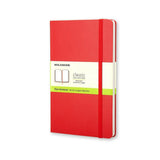 Moleskine Notebook Pocket Plain Scarlet Red Hard Cover