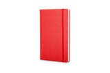 Moleskine Notebook Pocket Plain Scarlet Red Hard Cover