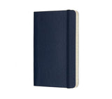 Moleskine Notebook Pocket Ruled Sapphire Blue Soft Cover