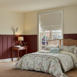 Morris & Co 'Golden Lily' Cotton Single Duvet Cover Set In Fig