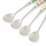 Morris & Co. Set of 4 Tea Spoons