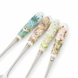 Morris & Co. Set of 4 Tea Spoons