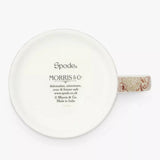 Morris & Co. Spode Apple Bone China Mug 340ml in Red/Multi