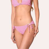 Naia Ursula Bikini Brief In Pink Geo Print