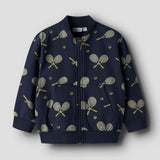 Name It Mini Regular Fit Sweat Cardigan In Navy Blazer