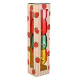 Navigate Summerhouse Strawberries & Cream Set of 4 Stacking Wine Glasses