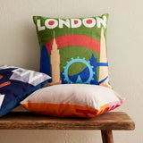 London Needlepoint Cushion