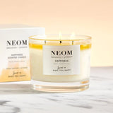 NEOM Happiness Scented Candle (3 Wick)