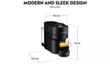 Nespresso Vertuo Pop Coffee Machine by De'Longhi in Liquorice Black