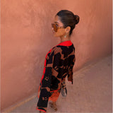 Never Fully Dressed Floral Jacquard Cardigan In Tan Jaden