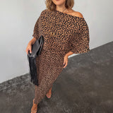 Never Fully Dressed Lucia Leopard Tilly Dress