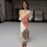Never Fully Dressed - Mabel Dress In Jardin Du Soleil Print