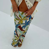 Never Fully dressed Palm Dorris Skirt In Blue