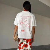 Never Fully Dressed Pan Con Tomate T Shirt In White