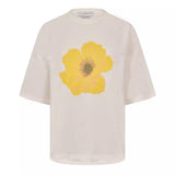 Never Fully Dressed Poppy T-shirt In White