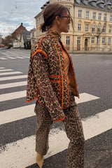 Never Fully Dressed Reversible Soller Quilted Jacket in Multi