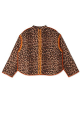 Never Fully Dressed Reversible Soller Quilted Jacket in Multi