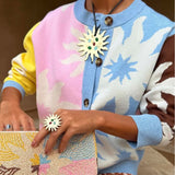 Never Fully Dressed Soleil Hollie Cardigan In Multi