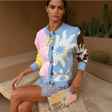 Never Fully Dressed Soleil Hollie Cardigan In Multi