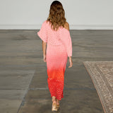 Never Fully Dressed Tilly Dress In Pink Ombre