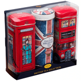 New English Teas Best Of British Tall Tea Tin Collection With 42 Teabags