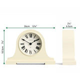 Newgate Broadway Mantel Clock In Cream