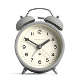 Newgate Charlie Bell Alarm Clock In Grey