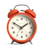 Newgate Charlie Bell Alarm Clock In Orange