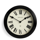 Newgate Notting Hill Wall Clock In Gloss Black