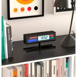 Newgate Supergenius LCD Clock In Black
