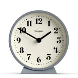 Newgate Theatre Mantel Clock In French Navy