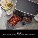 Ninja AF400UK Foodi MAX 9.5L Dual Zone Air Fryer