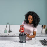Ninja BN495UK Blender with Auto-iQ in Black/Silver