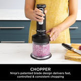 Ninja Ci100UK Foodi 3-in-1 Hand Blender, Mixer & Chopper