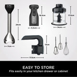 Ninja Ci100UK Foodi 3-in-1 Hand Blender, Mixer & Chopper