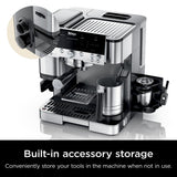 Ninja ES601UK Luxe Café Premier Espresso Machine in Black/Silver