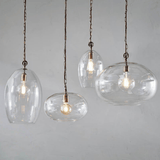 Nkuku Otoro Glass Pendant - Small Round