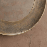 Nkuku Yakira Mirror in Antique Brass - Small
