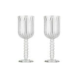 nkuku Santosa Wine Glass - Clear (Set Of 2)
