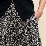 Nobody's Child Black and White Floral Cropped Zeena Trousers