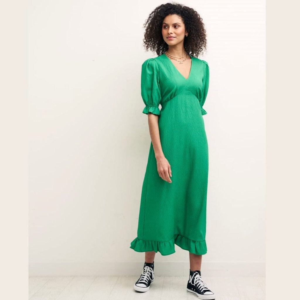 Nobody's Child Green Delilah Midi Tea Dress Nobody's Child Green Delilah Midi Tea Dress