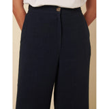 nobody's Child Marion Straight Leg Trousers In Navy
