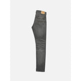 Nudie Jeans Lean Dean In Grey Hurricane